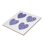 Vier hart tegeltje (Zijkant)