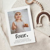 Vier hart - vierkant Fotodag - Uitnodiging