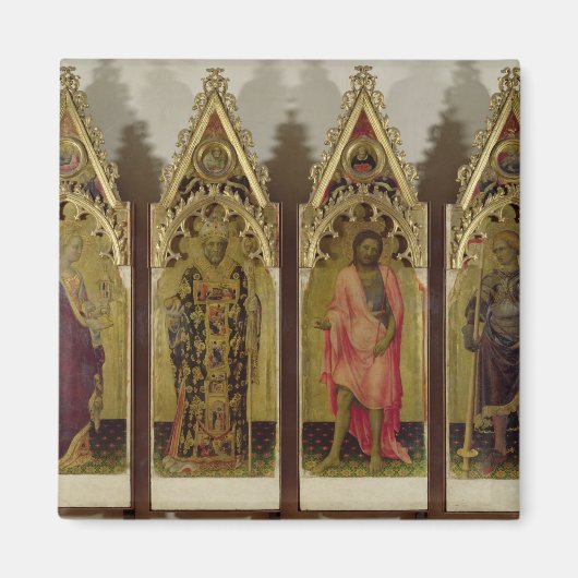Vier heiligen van de Quaratesi Polyptych: Mary Mag Magneet (Voorkant)