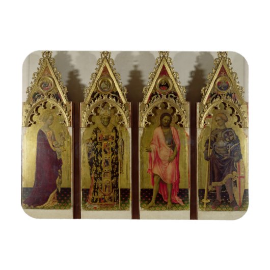 Vier heiligen van de Quaratesi Polyptych: Mary Mag Magneet (Horizontaal)