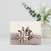 Vier heksen van Monte Verita Briefkaart (Staand voorkant)