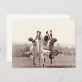 Vier heksen van Monte Verita Briefkaart (Voorkant / Achterkant)