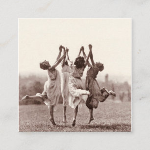 Vier heksen van Monte Verita Vierkante Visitekaartje