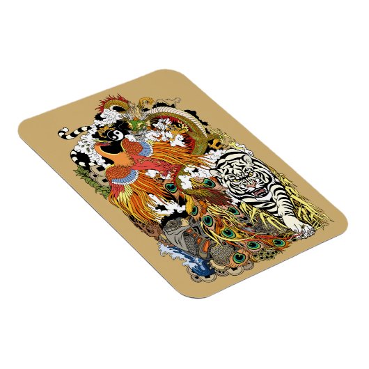 vier hemeldieren magneet (Rechterzijde)