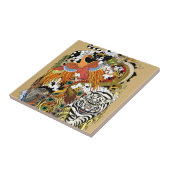 vier hemeldieren tegeltje (Zijkant)