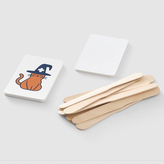 Vier Herfst met een Feline Twist - One Spooky Nu Handwaaier (Niet-gemonteerd)