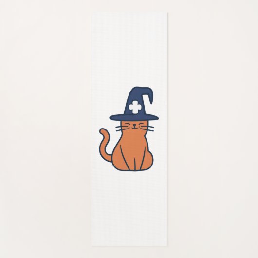 Vier Herfst met een Feline Twist - One Spooky Nu Yogamat (Voorkant)