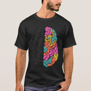Vier Hersenen Van Allerlei Soort Neurodiversiteit  T-shirt