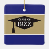 Vier het! 50e klas reünie keramisch ornament (Achterkant)