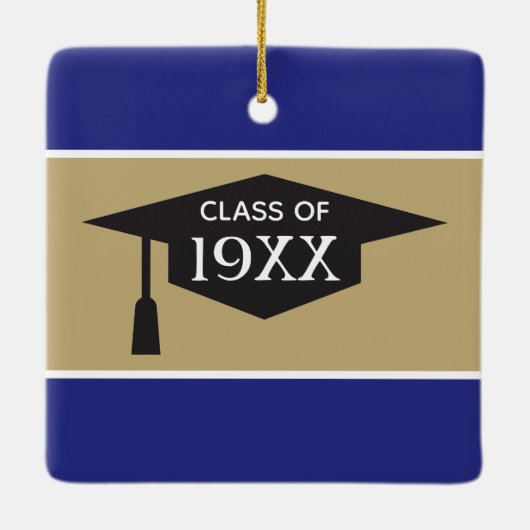 Vier het! 50e klas reünie keramisch ornament (Achterkant)