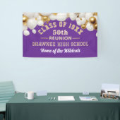 Vier het! 50e klasreünie-feestbanner spandoek (Beurs)