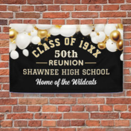 Vier het! 50ste klasreünie-feestbanner spandoek