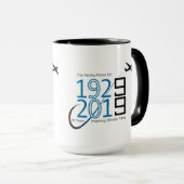 Vier het 90-jarig jubileum mok (Voorkant rechts)