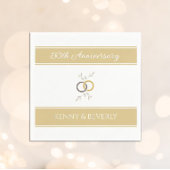 Vier het! AANGEPASTE Jubilea servetten