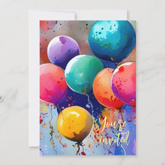 Vier het! Aangepaste tekst bij elke gelegenheid Kaart (Achterkant)