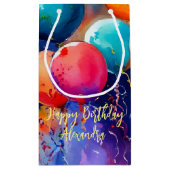 Vier het! Aangepaste tekst bij elke gelegenheid Klein Cadeauzakje (Achterkant)