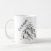 Vier het buitenleven koffiemok (Links)