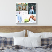 Vier het Canvas van de Kleur van de Foto met de Te (Insitu (Slaapkamer))