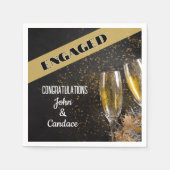 Vier het! Douane Pensioenfeest servetten (Voorkant)