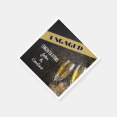 Vier het! Douane Pensioenfeest servetten (Hoek)