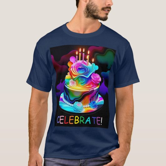 Vier het feest! Elke viering! T-shirt (Voorkant)