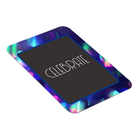 "Vier het" flexibele fotomagneet Magneet (Rechterzijde)