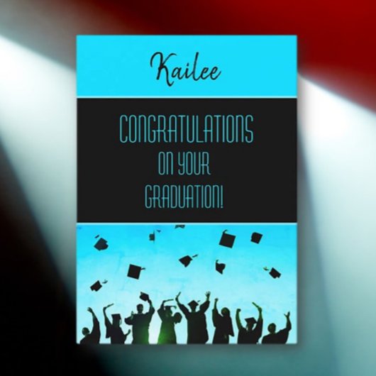 Vier het! Gefeliciteerd met je afstuderen Kaart