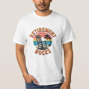 Vier het gepensioneerde leven met unieke Design T-shirt