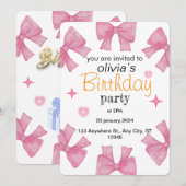 Vier het groots: Persoonlijke verjaardagskaart Kaart (Voorkant / Achterkant)