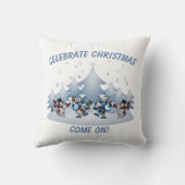 Vier het kerstfeest, kom op kussen (Achterkant)