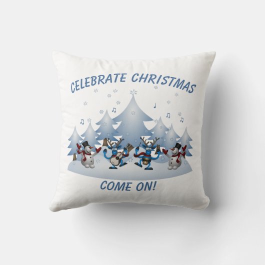 Vier het kerstfeest, kom op kussen (Achterkant)