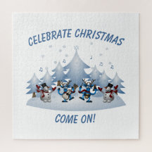 Vier het kerstfeest, kom op