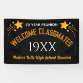 Vier het! Klasse reünie aangepaste Banner (Horizontaal)