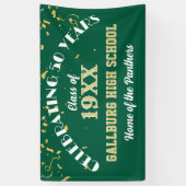 Vier het! Leuk banner voor 50-jarig klasreüniefees (Verticaal)
