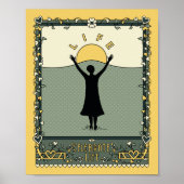 Vier het leven 2_C_8"x10" Poster (Voorkant)