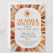 Vier het Licht! Zomerzonnewende Kaart (Voorkant)