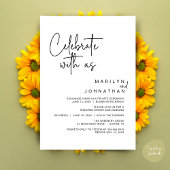 Vier het met ons, Intieme huwelijksdinerfeest Kaart