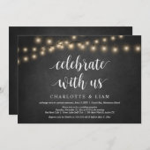 Vier het met ons, Lichtslinger, Trouwvlucht Kaart (Voorkant / Achterkant)