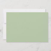 Vier het met ons, Oefendiner voor de bruiloft Kaart (Achterkant)