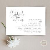 Vier het met ons, Post Huwelijk Elopement Feest In Kaart