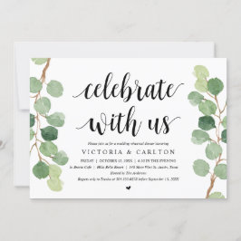 Vier het met ons, Proefhuwelijksdiner Kaart