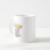 Vier het met onze speelse verjaardagsgroet Happy Koffiemok (Voorkant links)