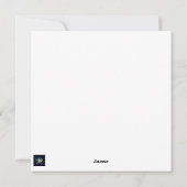 Vier het nieuwe jaar 2025 feestdagenkaart (Achterkant)