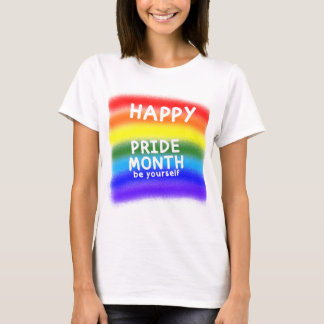 Vier het om jezelf te zijn t-shirt