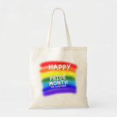 Vier het om jezelf te zijn tote bag (Voorkant)