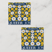 Vier het Queer Joy Visitekaartje - LGBTQ+ (Voorkant / Achterkant)