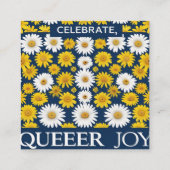 Vier het Queer Joy Visitekaartje - LGBTQ+ (Achterkant)