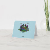 Vier het roepen van de Kaarten van Vogels (Achterkant)