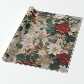 Vier het seizoen met onze Holiday Elegance-oorlog Cadeaupapier (Uitgerold)