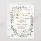 Vier het seizoen open huis uitnodiging (Voorkant)